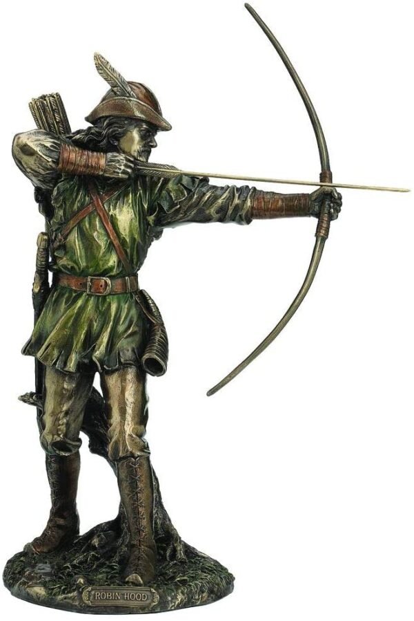 Mythology Collection~ Robin Hood 30.5cm Figurine, Bronze, One Size