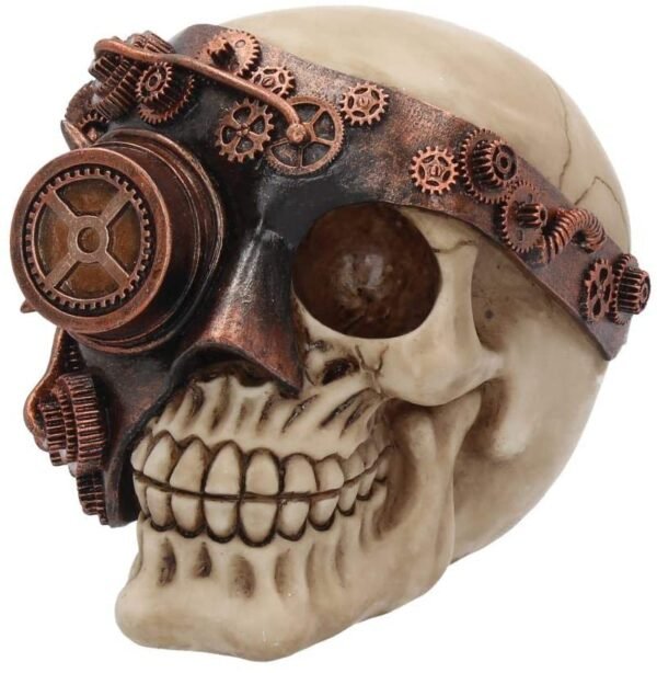 Steampunk Collection~Monocle Man Figurine 15cm Ivory