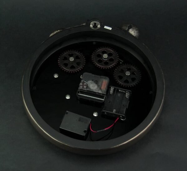 Magic  Collection~Steampunk Bronze Finish Octopus Porthole Wall Clock with Moving Gears