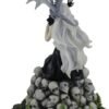 Magic  Collection~Nene Thomas Mad Queen Hand Painted Fantasy Statue 7 X 9.75 X 6 Inches Gray