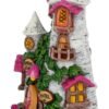 Fantasy Collection~ Honeysuckle heights Fairy House Figurine 28cm White