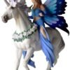 Artist Collections~ Realm of Enchantment Anne Stokes 27cm Figurine, Resin, Blue, One Size