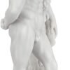 Magic  Collection~Design Toscano WU74741 Farnese Hercules Roman God Statue, 10 Inch, Bonded Marble Polyresin, White
