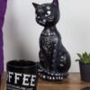 Magicun N.Giftware~Mystic Kitty Figurine 26cm Black, Resin