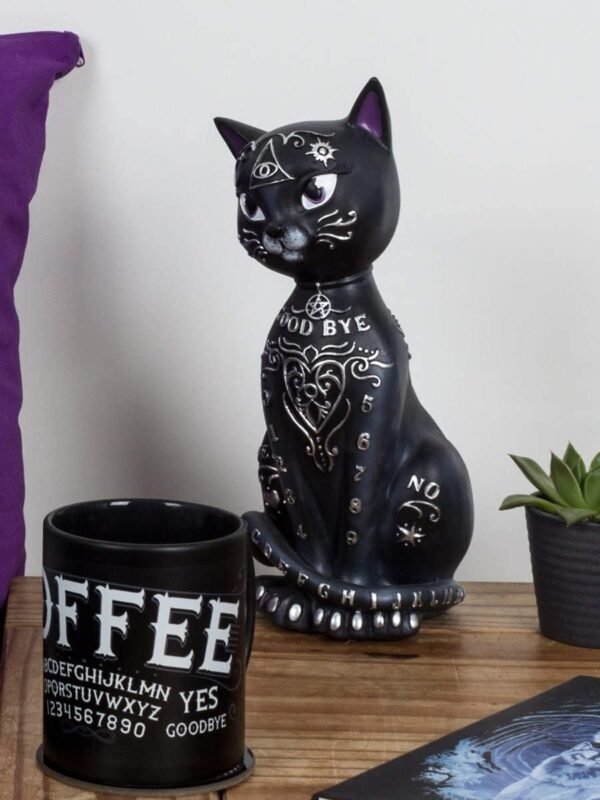 Dark Collection~Mystic Kitty Figurine 26cm Black, Resin