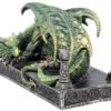MAGICUN N.GIFTWARE~ Dragon's Den Figurine 13cm Green