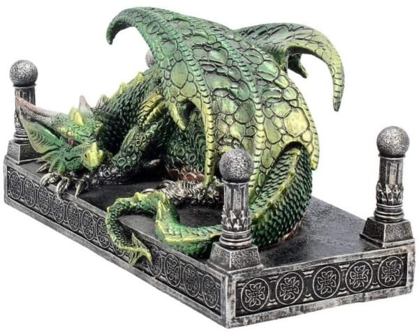 MAGICUN N.GIFTWARE~ Dragon's Den Figurine 13cm Green