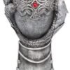 Mythology Collection~ B1179D5 Gauntlet Goblet 23cm Grey, Resin w/Stainless Steel Insert
