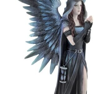 Magic  Collection~Anne Stokes Harbinger Angel of Death Statue