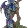 Fantasy Collection~ Wyrmlings Protector Dragon Figurine 10.5cm Blue, Resin, One Size