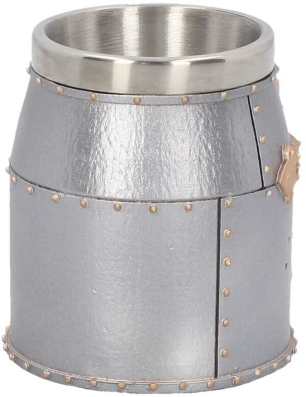 Mythology Collection~ Crusader (Set of Four) Shot Glasses 14cm Silver