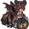 Nemesis Now Dragon's Reward Set of 4 5.5cm Figurines, Resin, Multi-Coloured, One Size