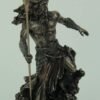 Magic  Collection~Greek God Poseidon Standing Over Crashing Waves Statue