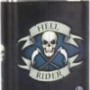Magicun N.Giftware~Hell Rider James Ryman Hip Flask 13cm Blue