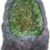 Fantasy Collection~ Emerald Crystal Cavern Light 10cm Green, Resin