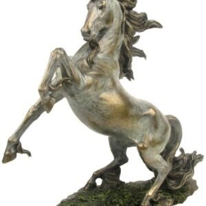 Fantasy Collection~ Unicorn Rampant Figurine 36cm Bronze