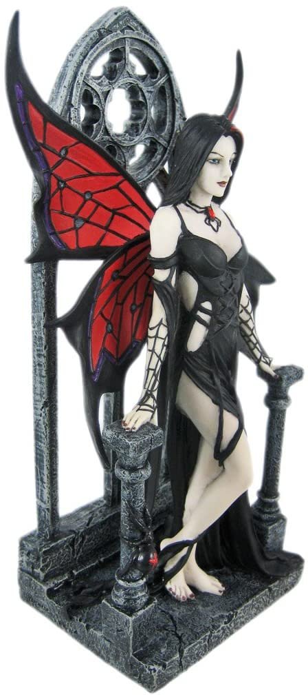 Magicun  Collection~ARACHNAFARIA Gothic Fairy Statue Anne Stokes Spider