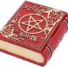Wiccan Collection~Book of Spells Red 15.5cm, One Size