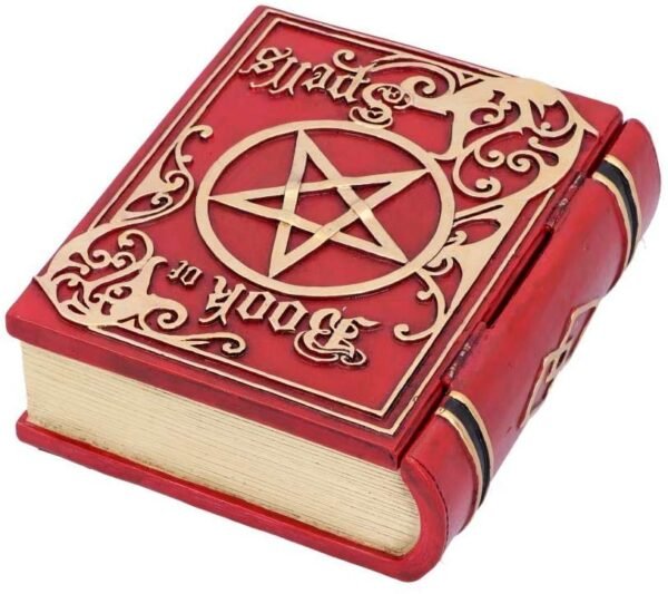 Wiccan Collection~Book of Spells Red 15.5cm, One Size