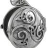 Sterling Silver Celtic Knotwork Swirl Locket