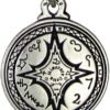 Soloman Pentant~Pewter Talisman for Mastery of The Magical Arts Pendant - 1.25 Inch Diameter