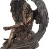 Light Collection~Lucifer The Fallen Angel Figurine 16.5cm Bronze