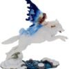 Fantasy Collection~ Free Spirit Figurine 31cm White, Size 27cm