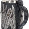 Magicun N.Giftware~Sword Tankard Mug 14cm Silver