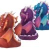 Nemesis Now B3756K8 Three Wise Dragonlings Figurine 8.5cm Red, Resin