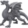 Nemesis Now Dragon Watcher Large 49cm, Resin, Black