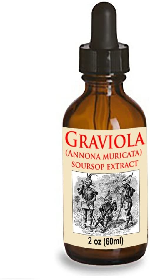 Witchcraft~Organic Graviola Liquid Soursop Extract 4 oz Wildcrafted Tincture (Annona Muricata) : Immune System Booster (4oz)