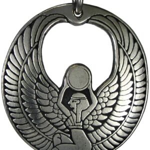 Soloman Pentant~Pewter Egyptian Goddess of Magic Isis Pendant