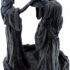 Magicun N.Giftware~Mother Maiden & Crone Backflow Incense Burner 18cm Black, Resin