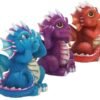 Nemesis Now B3756K8 Three Wise Dragonlings Figurine 8.5cm Red, Resin