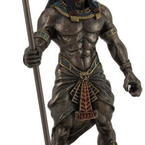 61nY8MYbDQL._AC_SL1100_0de8a834-467f-472e-8697-eefe1566c08e Magicun Collection~Anubis Holding Cobra Head Scepter Statue