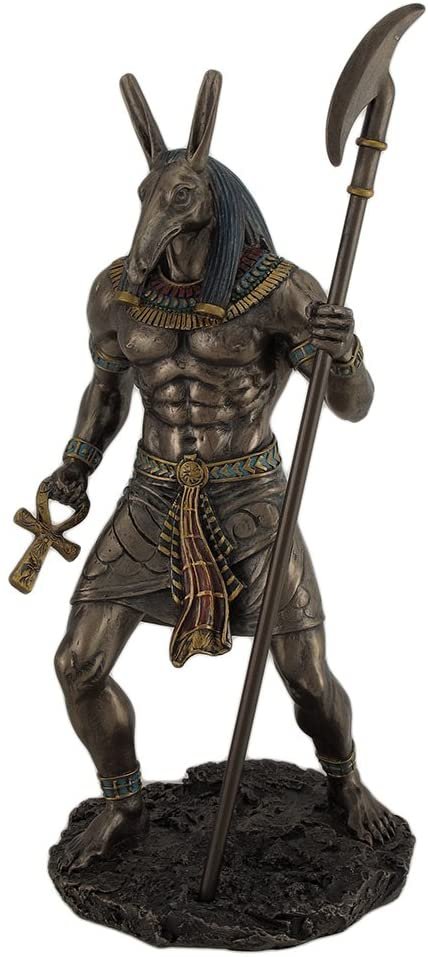 Magic  Collection~Ancient Egyptian Set The Destroyer God of Chaos Bronze Finished Statue