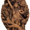 Magicun Altar~Dryad Design Aradia Statue Goddess of Witchcraft Statue in Wood Finish