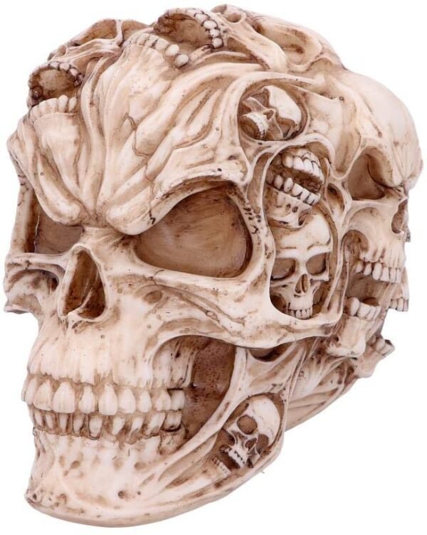 Magicun N.Giftware~Skulls James Ryman 18cm, Ivory
