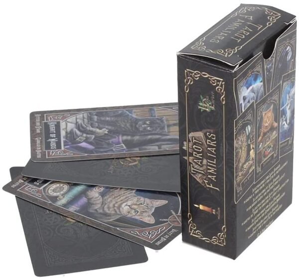 Artist Collections~ Lisa Parker Familiar Tarot Cards 12cm Black