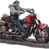 Magicun N.Giftware~Zombie Biker 20cm James Ryman Figurine, us:one Size, Black