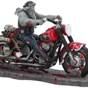 Magicun N.Giftware~Zombie Biker 20cm James Ryman Figurine, us:one Size, Black