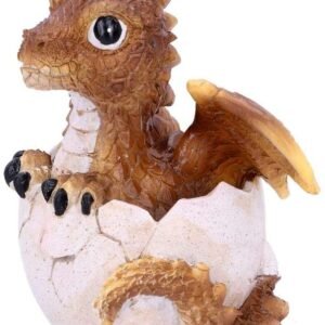 Fantasy Collection~ Citrine Hatchling Figurine 10.7cm, Resin, Yellow