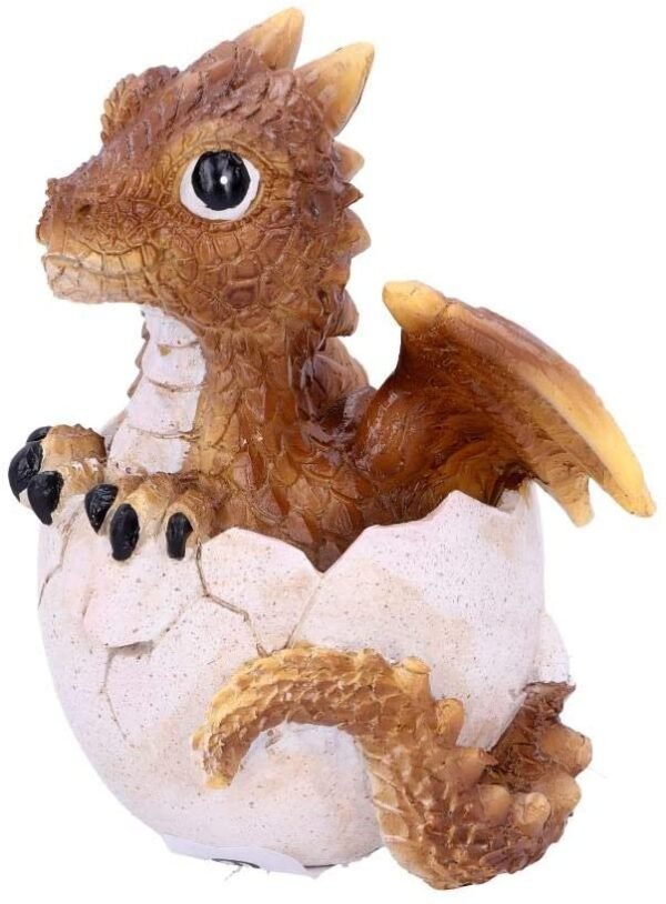 Fantasy Collection~ Citrine Hatchling Figurine 10.7cm, Resin, Yellow