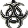 Soloman Pentant~Pewter Crescent Triple Moon Goddess Pendant Necklace