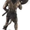 Magicun  Collection~Bronze Finished Minotaur with Labrys Statue Greek Mythology