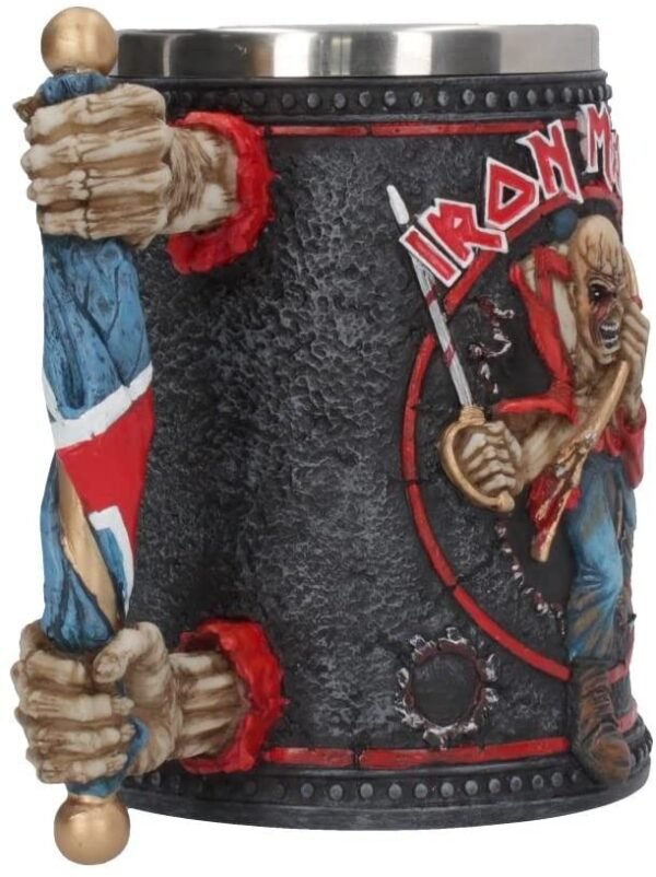 Magicun N.Giftware~Iron Maiden Tankard Mug 14cm Black