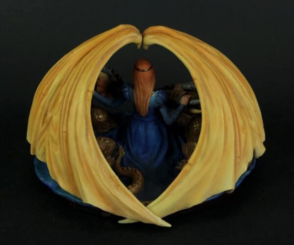 Magic  Collection~Anne Stokes Maiden with Dragons Statue - Slow - DNR