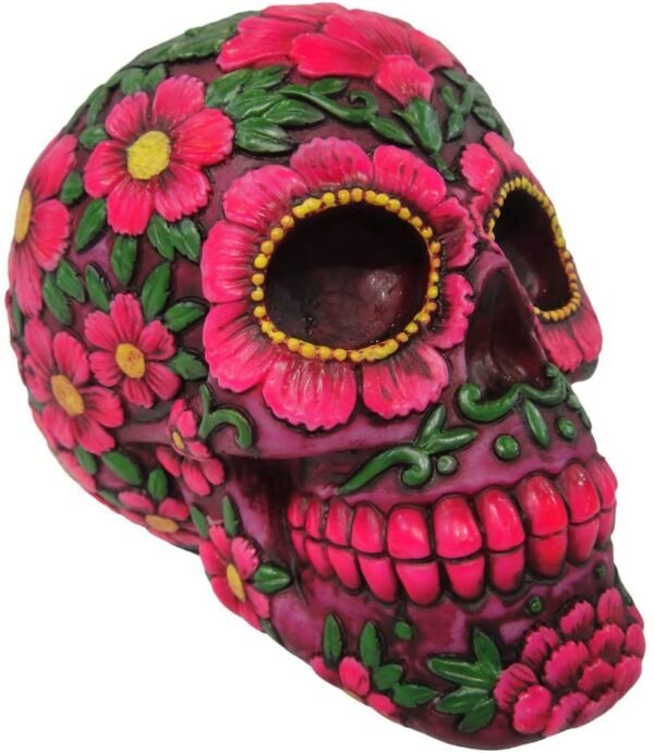 Dark Collection~Sugar Blossom Money Box 21.5cm Red, Resin