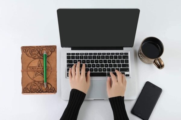 Witchcraft~Leather Journal | Leather Blank Book | Leather Sketchbook | Leather Notebook | Leather Travel Diary | Leather Diary for Travel | Leather Travel Journal for Men and Women