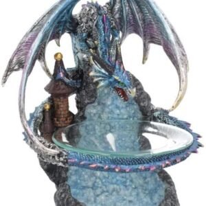 Fantasy Collection~ Flame Saviour 24cm Oil Burner, Blue